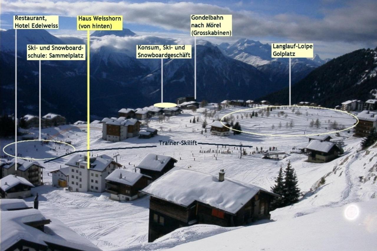Appartement Weisshorn 24 à Riederalp Extérieur photo